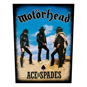 摩托头(MOTORHEAD) 官方原版 Ace of Spades 专辑封面 (Back Patch)